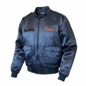 Men's Navy Bomber Jacket